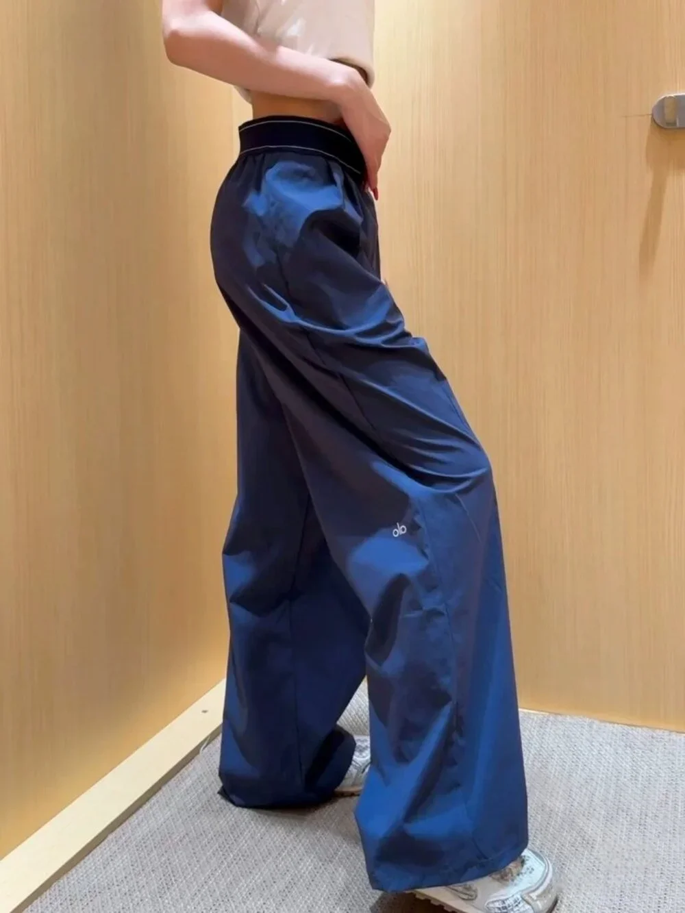 🌠Alo Yoga Suit Up Trouser Navy Blue (Regular Version Inner Seam 30 inches)